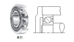 单列角接触球轴承